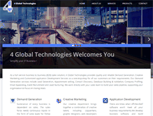 Tablet Screenshot of 4globaltech.com